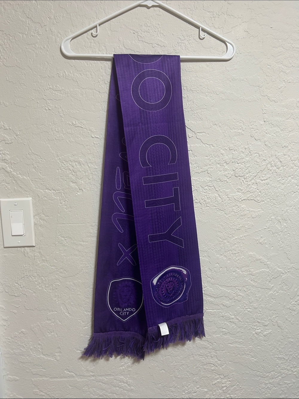Purple Supporter Scarf